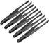 uxcell Plastic Anti-static Tweezers, Precision Flat Tip for Jewelry Craft DIY Beauty Electronics Repair Tool Black 5 Pcs...