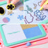 FLY2SKY Magnetic Drawing Board Kids Magnet Drawing Board Travel Size Toddler Toys Sketch Writing Colorful Erasable Sketching Pad Holiday Birthday ...