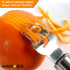 Grater Citrus Orange Lime Lemon Slicer with Channel Knife Stainless steel with non-slip rubber handle 2-pcs multi-tool set...