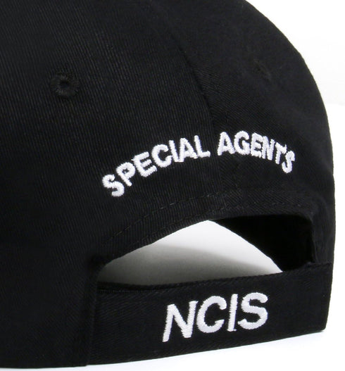 LishufenST NCIS Special Agents Cap Naval Criminal Investigative Service Embroidered Adjustable Cotton Baseball Cap Hat (Black)...