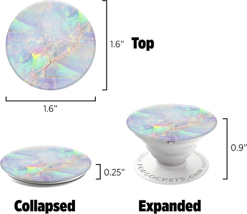PopSockets: Collapsible Grip & Stand for Phones and Tablets - Opal...