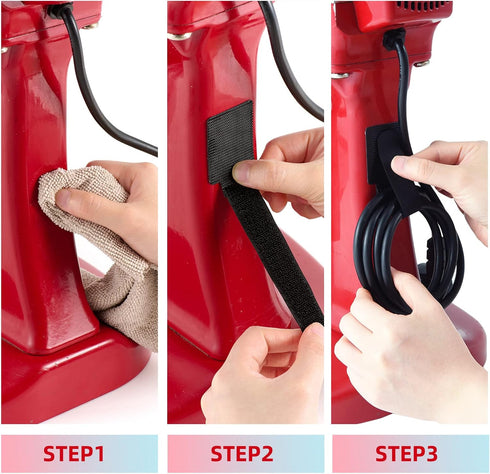 Cord Organizer for Appliances 18 Pack, Cable Organizer Cord Holder for Small Kitchen Appliances, Kitchenaid Stand Mixer Air Fryer Coffee Maker Pre...