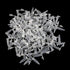 500PCS 0.5ML Clear Plastic Graduated microcentrifuge Test Tubes with Attached Lid,Micro Centrifuge Small Sample Bottle Vials Container with Cap fo...