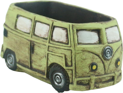 Ogrmar Retro Creative Car Flower Pot Garden Plant Succulent Planter Desk Flower Pot Cactus Plant Pot (WY1485, Yellow-green)...