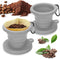 Food-Grade Silicone Travel Coffee Maker, Collapsible Portable Coffee Filter Cup, Suitable for Mountain Climbing, Office, Camping and Other Scenes ...