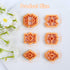 Puocaon Aztec Polymer Clay Cutters - 6 Pcs Clay Cutters for Polymer Clay Jewelry, Folk Western Polymer Clay Earring Cutters, Classic Aztec Polymer...