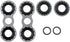Dorman 66201 Oil Cooler Line Gasket Assortment Compatible with Select Models, 3 Piece...
