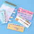 1200 Pcs Self-Stick Index Tabs Sticky Note Tabs Cartoon Page Flags Cute Animals Bookmarks Mini Sticky Note Paper Page Markers Stickers for Student...