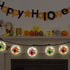 Halloween Eyeball Lantern String Lights, 8.5Ft Spooky Lantern LED Lights with 10 Novelty Eyeball Printed Lanterns for Halloween Hunting Party Outd...