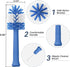 Amazer Bottle Brush Cleaner, Water Bottle Brush for Cleaning, Short Handle Bottle Brush Scrub for Water Bottles, Glasswares, Travel Coffee Mugs, 2...