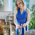 Rambue White Dinner Table Candle 9.5 inch Long Dripless Smokeless Burn 8 Hours in Your Candlesticks -10 Pack Candles...