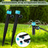 40 Pcs Fast Connect Drip Irrigation Emitters Kit Include 20 Mist Nozzles, 10 Drip Emitters and 10 Dripper Sprayers for 1/4" Garden Watering Tubing...