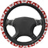 Delerain Hibiscus Flowers Steering Wheel Covers, Anti Slip Elasticity Car Accessories Steering Wheel Protector Universal 15 Inch for Women Man...
