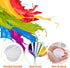 6PCS Acrylic Paint Pouring Strainers, Paint Pouring Cups, Acrylic Pouring Strainers, Plastic Flower Strainers Silicone Pouring Drain Basket for DI...