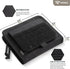 WYNEX Tactical Folding Admin Pouch, Molle Tool Bag of Laser-Cut Design, Utility Organizer EDC Medical Bag Modular Pouches Tactical Attachment Wais...