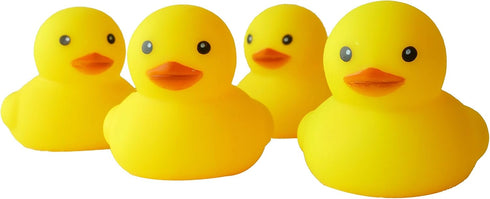 Duck Dog Toy Water Floating Bath Rubber Toys for Dogs Cats 4 Pack...