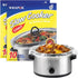 Slow Cooker Liners, 13 x 21 inch Disposable Cooking Bag, Easy to Clean Plastic Bag,BPA Free 2 Pack(20 Bags)...