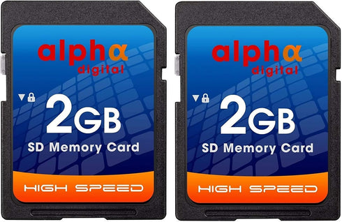 D50 D40 D40X D3300 Digital Camera Memory Card 2X 2GB Secure Digital (SD) Memory Card (1 Twin Pack)...