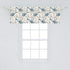 Lunarable Swamp Window Valance, Blue Grey Heron Birds and Bulrush Water Foliage Growth Wilderness Tropical Lands, Curtain Valance for Kitchen Bedr...