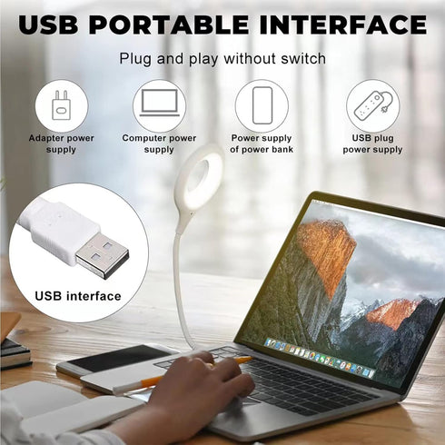 Voice Control Bedside Light, USB Intelligent Voice Control Night Light, Portable LED Light, Intelligent Voice Small Desk Light, Home Study Bedside...