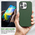 Trianium [6 in 1 Designed for iPhone 14 Pro Max Case Silicone (Clover), with 3 Pack Screen Protector + 2 Pack Camera Lens Protector, Bundle Protec...