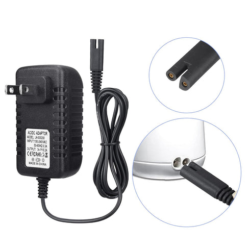 Charger Replacement for Waterpik Water Flosser WP360W WP462 WP450, Power Supply, 5ft, Black...