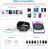 Criacr 3 in 1 Magnetic Wireless Charger for Travel, Foldable Wireless Charging Pad Compatible with iPhone 15/14/13/12, Apple Watch, AirPods Pro (A...