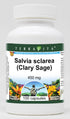 Salvia sclarea (Clary Sage) - 450 mg (100 Capsules, ZIN: 516943)...