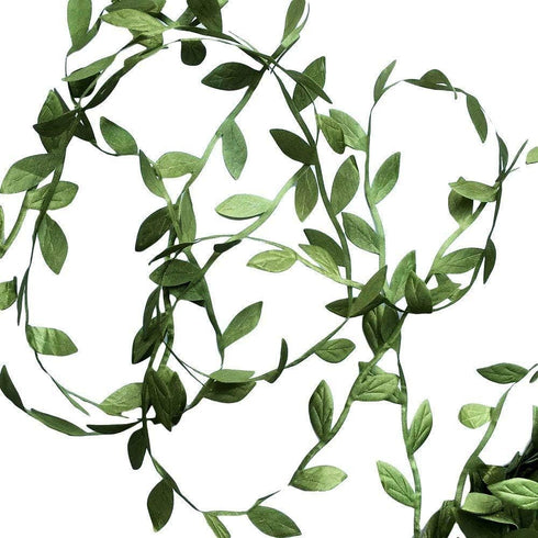 132 ft Large Leaf Trim Ribbon,Artificial Greenery Garland Vines for Baby Shower DIY Craft Party Wedding Home Decoration...