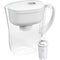 Brita Metro Water Filter Pitcher with SmartLight Filter Change Indicator, BPA-Free, Replaces 1,800 Plastic Water Bottles a Year, Lasts Two Months,...