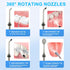 Water Dental Flosser Tip Replacement Heads Oral Irrigator Refill Heads Jet Tips,Only Compatible Water Dental Flosser F5020E F5029A...