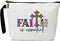 Christian Cosmetic Bag, Bible Verse Makeup Bag Gifts for Friends Wife Coworker, Toiletry Pouch Cosmetic Bag with Zipper (Faith is essential)...