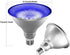 Blue PAR38 LED Flood Light Bulbs, 30W (100 Watt Equivalent), Outdoor Waterproof PAR38 Landscape Bulbs for Garden, Bedroom, Valentine's Day, Hallow...