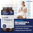 5-HTP Formula for Stress Relief and relaxation support for Teens and Adults with 5-HTP, L-Theanine, Vitamin B6, Vitamin B12, Magnesium - Doctor Fo...