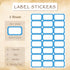 Pllieay 26Pcs Stamp and Die Storage Pockets with Rubber Magnetic Sheets and Labels, Clear Plastic Envelopes Storage Bag Scrapbooking Storage Dies ...