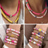 6600pcs+ Clay Bead for Bracelet Making Kit, 48 Colors Spacer Heishi Beads Flat Round Polymer Clay Beads Friendship Bracelet DIY Jewelry Making for...