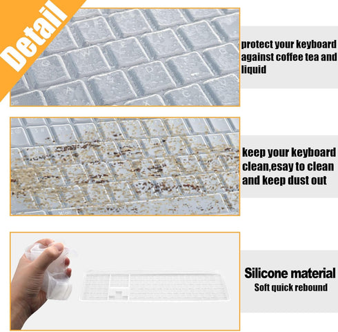 co2CREA Soft Skin Cover Compatible with Logitech MX Mechanical Wireless Illuminated Performance Keyboard...
