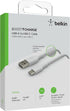 Belkin BoostCharge Braided USB-C Cable (2M/6.6ft), USB-C to USB-A Cable, USB Type-C Cable for iPhone 15 Series, Samsung Galaxy S24, Note20, Pixel ...