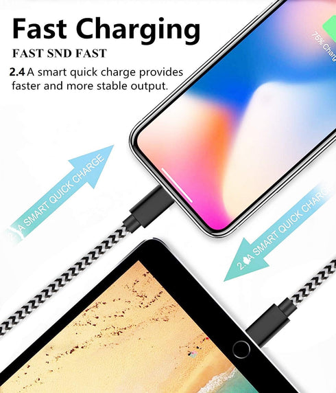 for i Phone Charger Cable MFi Certified 2Pack 3.3FT i Phone Cable Fast i Phone Charging Cord Compatible with i Phone 14/13/12/11/Pro/X/Xs Max/XR /...