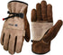 Leather Work Gloves for Men or Women. Large Glove for Gardening, Tig/Mig Welding, Construction, Chainsaw, Farm, Ranch, etc. Cowhide, Cotton Lined,...