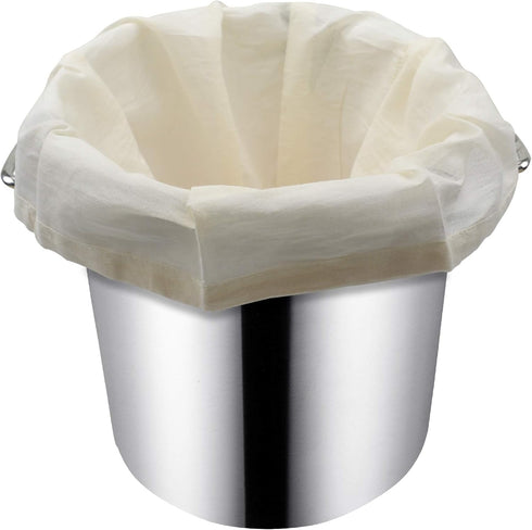 CONIE 16"x 20" Large Straining Bag Fits for 40 to 50 Qt Brew Pot Kettles for Home Brewing Beer Wine Nut Milk...