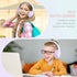 rockpapa L22 Wired Headphones for Kids Girls Boys Women with Microphone, Foldable Stereo 3.5mm Corded Headphones for School Classroom Chromebooks ...