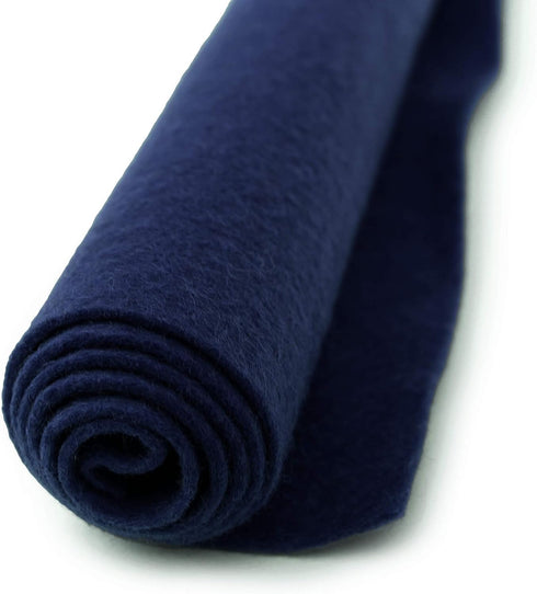 Royal Blue - Wool Felt Oversized Sheet - 20% Wool Blend - 1 12x18 inch Sheet...