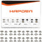 160 pcs snap buttons,snap fasteners kit 15mm stainless steel snaps marine grade boat canvas snaps,3/8" socket metal snaps for clothing leather boa...