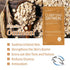 GLAM UP Sheet Mask Clarifying Oatmeal (10 sheets) - Smooths Skin Texture...