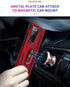 Galaxy Note 20 Ultra Case (NOT Fit The Note 20) with HD Screen Protectors, Androgate Military-Grade Ring Holder Kickstand Drop Tested Shockproof C...