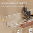 3 Pcs Medicine Cabinet Tray Organizer, Small Adhesive Bathroom Vanity Floating Shelves Storage for Toilet Cabinet, Mirror Cabinet, Wall, Counterto...