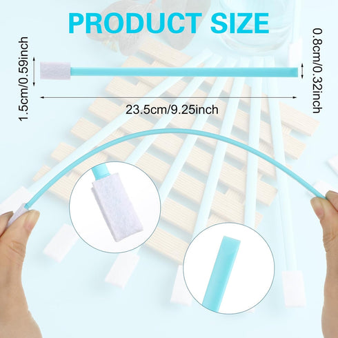 20PCS Crevice Cleaning Tool Disposable Crevice Cleaning Brush for Small Spaces Disposable Toilet Bowl Brush for Window Groove, Track, Keyboard,Gro...