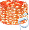 USB Fairy Lights 33 Ft 100 LED String Lights with ON/Off Switch, Waterproof Copper Wire Lights for Bedroom Wall Ceiling Wreath Crafts Christmas Ha...