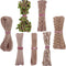7 Rolls Jute Ribbons Burlap Ribbon Natural Jute Rope Decorative Twisted String for Gift Wrapping Crafts Party Home Decoration (23.9 Yards)...